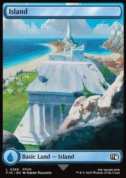 Island (V.3)⁣ - Magic: The Gathering - FINAL FANTASY⁣ (Land)⁣ [299] - El Duelista