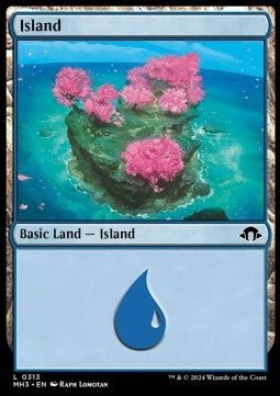 Island (V.3)⁣ - Modern Horizons 3⁣ (Land)⁣ [313] - El Duelista
