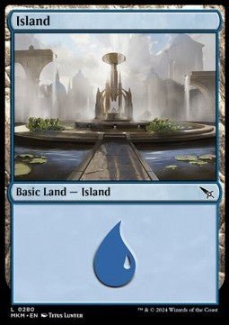 Island (V.3)⁣ - Murders at Karlov Manor⁣ (Land)⁣ [280] - El Duelista