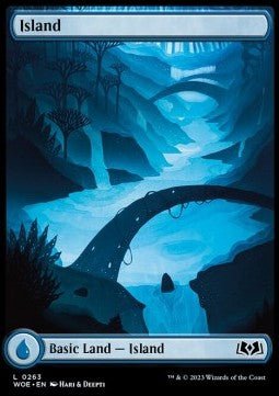 Island⁣ - Wilds of Eldraine⁣ (Land)⁣ [263] - El Duelista