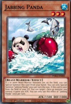 Jabbing Panda - Phantom Rage (Common) [PHRA - 082] - El Duelista