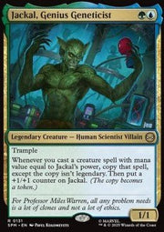Jackal, Genius Geneticist - Magic: The Gathering | Marvel's Spider - Man (Rare) [SPM - 131] - El Duelista
