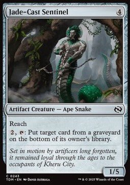Jade - Cast Sentinel⁣ - Tarkir: Dragonstorm⁣ (Common)⁣ [243] - El Duelista