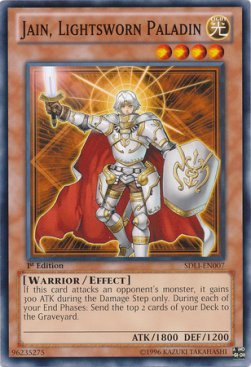 Jain, Lightsworn Paladin⁣ - Structure Deck: The Realm of Light⁣ (Common)⁣ [007] - El Duelista