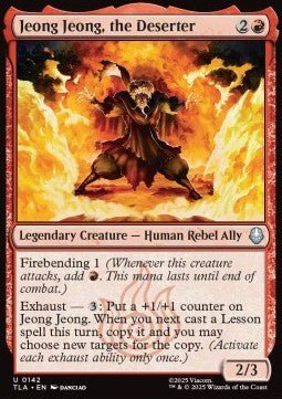 Jeong Jeong, the Deserter - Magic: The Gathering | Avatar: The Last Airbender (Uncommon) [TLA - 142] - El Duelista