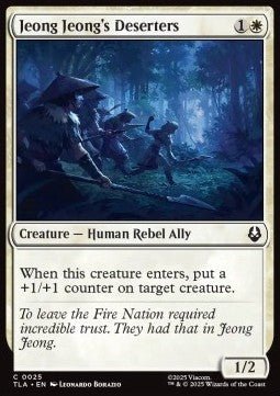 Jeong Jeong's Deserters - Magic: The Gathering | Avatar: The Last Airbender (Common) [TLA - 25] - El Duelista