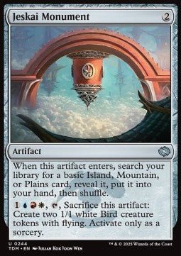 Jeskai Monument⁣ - Tarkir: Dragonstorm⁣ (Uncommon)⁣ [244] - El Duelista