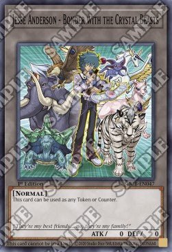 Jesse Anderson - Bonder with the Crystal Beasts - Structure Deck: Legend of the Crystal Beasts (Token) [SDCB - 047] - El Duelista