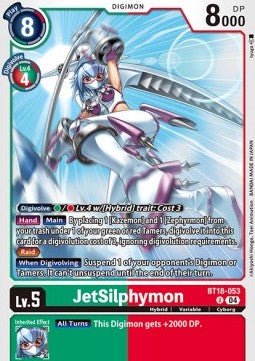 JetSilphymon (BT18 - 053)⁣ - Special Booster Ver 2.0⁣ (Uncommon)⁣ [053] - El Duelista