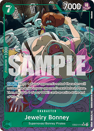 Jewelry Bonney (EB02 - 015) (V.2) - Anime 25th Collection (Alternate Art) [EB02 - 015] - El Duelista