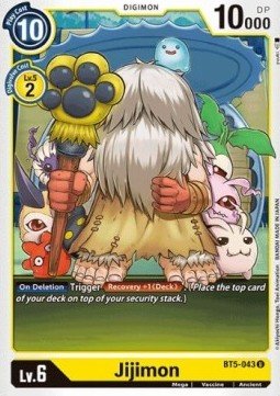 Jijimon (BT5 - 043)⁣ - Battle Of Omni⁣ (Uncommon)⁣ [BT5 - 043] - El Duelista