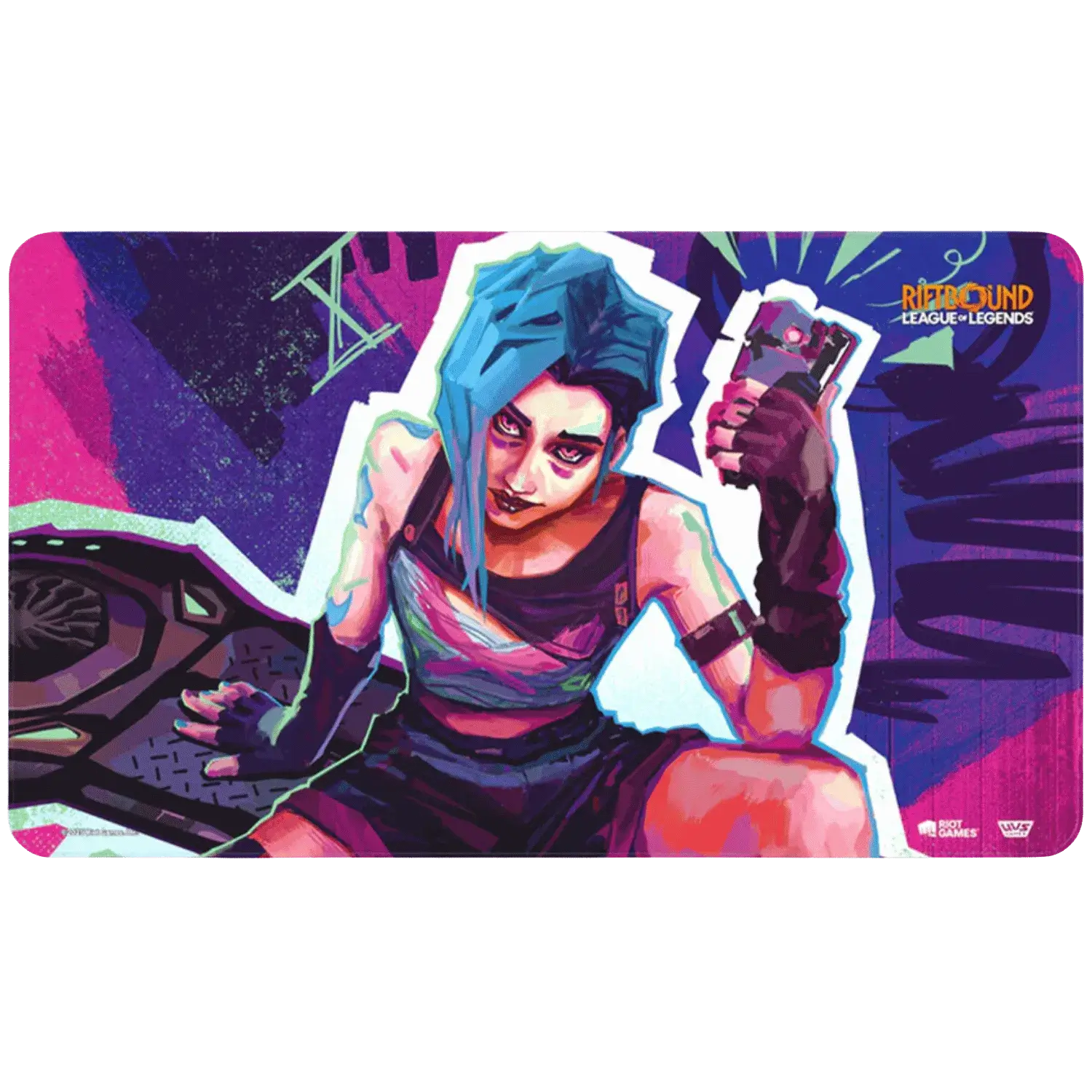 "Jinx, Loose Cannon" Playmat - Origins - El Duelista