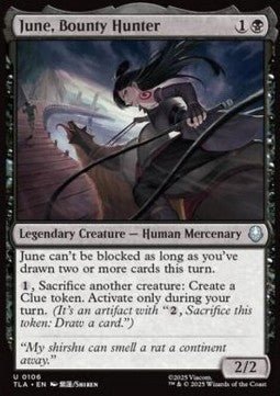June, Bounty Hunter - Magic: The Gathering | Avatar: The Last Airbender (Uncommon) [TLA - 106] - El Duelista