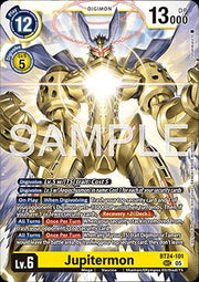 Jupitermon (BT24 - 101) (V.1) - Time Stranger (Secret Rare) [BT - 24 - 101] - El Duelista