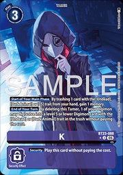 K (BT23 - 088) (V.2) - Hackers' Slumber (Alternative Art) [BT - 23 - 088] - El Duelista