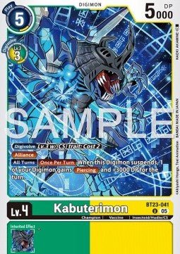 Kabuterimon (BT23 - 041) - Hackers' Slumber (Uncommon) [BT - 23 - 041] - El Duelista