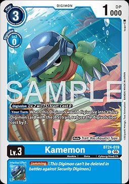 Kamemon (BT24 - 019) - Time Stranger (Common) [BT - 24 - 019] - El Duelista