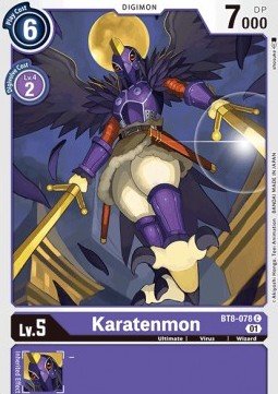 Karatenmon (BT8 - 078)⁣ - New Awakening⁣ (Common)⁣ [078] - El Duelista