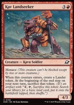 Kav Landseeker⁣ - Edge of Eternities⁣ (Common)⁣ [138] - El Duelista