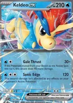 Keldeo ex⁣ - White Flare⁣ (Double Rare)⁣ [030] - El Duelista