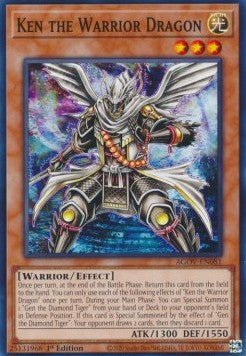 Ken the Warrior Dragon - Age of Overlord (Common) [AGOV - 081] - El Duelista