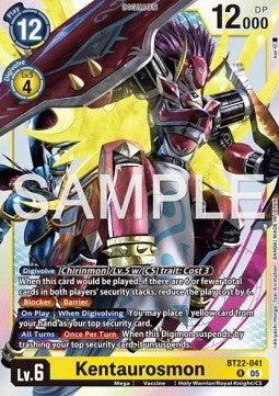 Kentaurosmon (BT22 - 041)⁣ - Cyber Eden⁣ (Rare)⁣ [041] - El Duelista