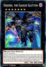 Kerzebs, the Gaoled Glutton - Doom of Dimensions (Common) [DOOD - 048] - El Duelista