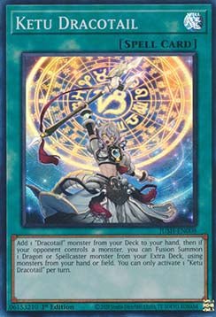 Ketu Dracotail⁣ - Justice Hunters⁣ (Super Rare)⁣ [008] - El Duelista