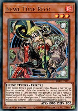 Kewl Tune Reco (V.1 - Ultra Rare) - Phantom Revenge (Ultra Rare) [PHRE - 033] - El Duelista