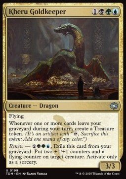 Kheru Goldkeeper⁣ - Tarkir: Dragonstorm⁣ (Uncommon)⁣ [199] - El Duelista