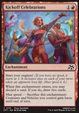 Kickoff Celebrations⁣ - Aetherdrift⁣ (Common)⁣ [135] - El Duelista