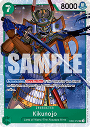 Kikunojo (EB04 - 012) (V.1) - The Azure Sea's Seven (Super Rare) [OP14 - EB04 - 012] - El Duelista