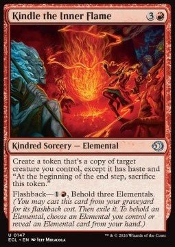 Kindle the Inner Flame - Lorwyn Eclipsed (Uncommon) [ECL - 147] - El Duelista