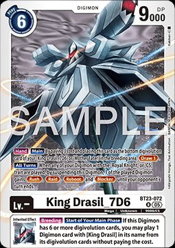 King Drasil_7D6 (BT23 - 072) - Hackers' Slumber (Rare) [BT - 23 - 072] - El Duelista