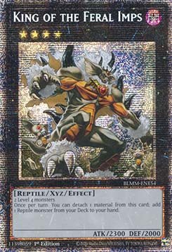 King of the Feral Imps (V.2 - Starlight Rare)⁣ - Battles of Legend: Monster Mayhem⁣ (Starlight Rare)⁣ [154] - El Duelista