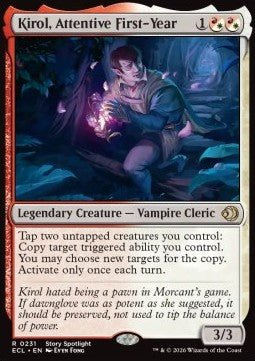Kirol, Attentive First - Year - Lorwyn Eclipsed (Rare) [ECL - 231] - El Duelista