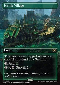 Kishla Village⁣ - Tarkir: Dragonstorm: Extras⁣ (Rare)⁣ [396] - El Duelista
