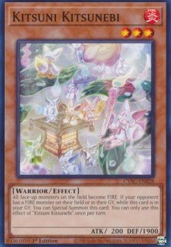 Kitsuni Kitsunebi - Cyberstorm Access (Common) [CYAC - 028] - El Duelista