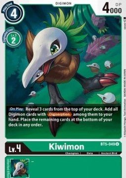 Kiwimon (BT5 - 049)⁣ - Battle Of Omni⁣ (Uncommon)⁣ [BT5 - 049] - El Duelista