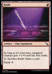 Knife⁣ - Murders at Karlov Manor⁣ (Uncommon)⁣ [134] - El Duelista