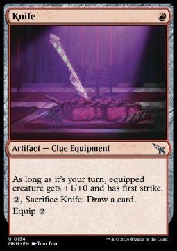 Knife⁣ - Murders at Karlov Manor⁣ (Uncommon)⁣ [134] - El Duelista