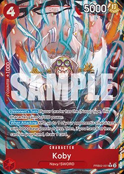 Koby (PRB02 - 001) (V.2) - The Best Vol.2 (Alternate Art) [PRB02 - 001] - El Duelista