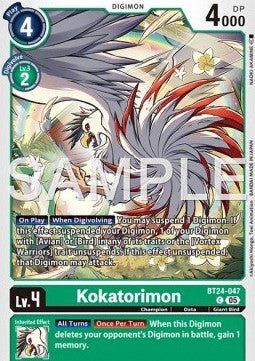 Kokatorimon (BT24 - 047) - Time Stranger (Common) [BT - 24 - 047] - El Duelista