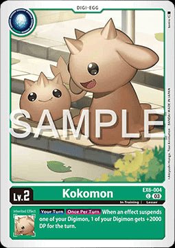 Kokomon (EX6 - 004)⁣ - Infernal Ascension⁣ (Common)⁣ [004] - El Duelista