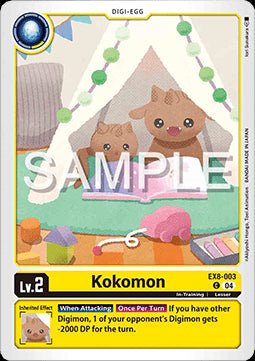 Kokomon (EX8 - 003) (V.1)⁣ - Chain of Liberation⁣ (Common)⁣ [003] - El Duelista