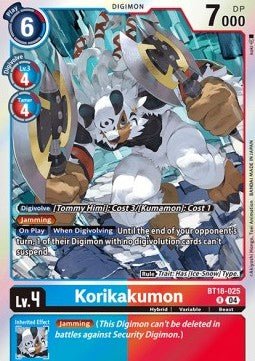 Korikakumon (BT18 - 025) (V.1)⁣ - Special Booster Ver 2.0⁣ (Rare)⁣ [025] - El Duelista