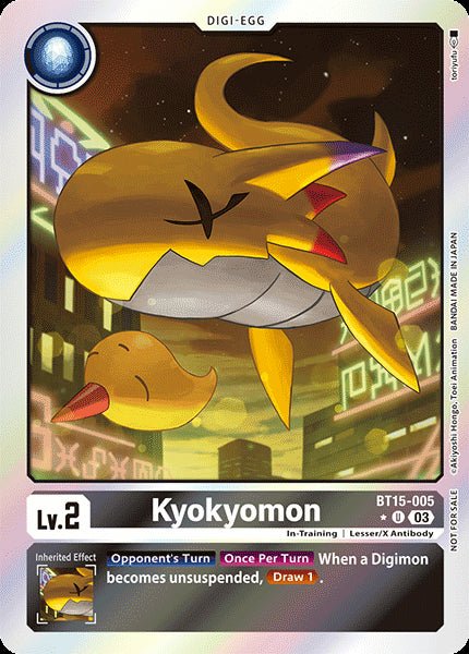 Kyokyomon (BT15 - 005) (V.2)⁣ - Promos: Exceed Apocalypse⁣ (Uncommon)⁣ [BT14 - 005] - El Duelista
