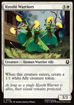 Kyoshi Warriors - Magic: The Gathering | Avatar: The Last Airbender (Common) [TLA - 26] - El Duelista