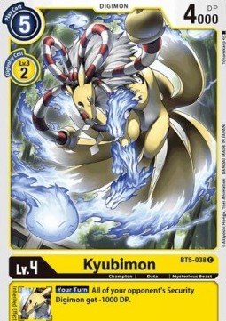 Kyubimon (BT5 - 038) - Battle Of Omni (Common) [BT - 05 - BT5 - 038] - El Duelista
