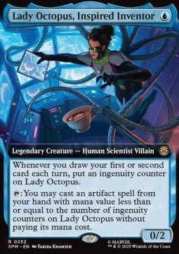 Lady Octopus, Inspired Inventor - Magic: The Gathering | Marvel's Spider - Man: Extras (Rare) [XSPM - 252] - El Duelista